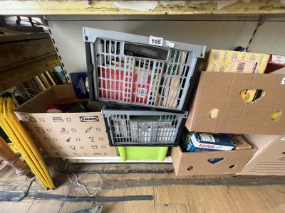 3 X BOXES OF BOOKS