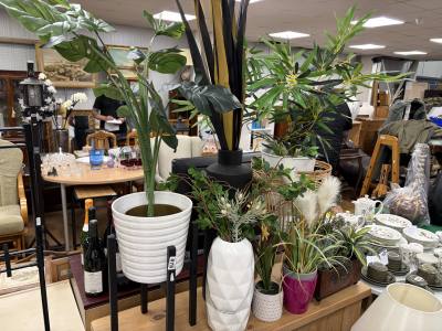 LOT OF VASES ETC.