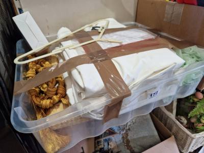 BOX OF CURTAINS