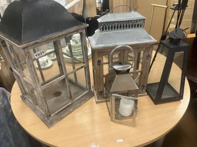4 X LANTERNS