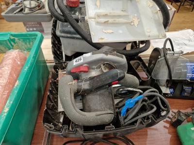 CIRCULAR SAW + WALLPAPER STEAMER