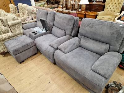 2 + 1 + STOOL RECLINING SUITE