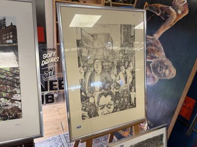 RITA DUFFY LTD LITHOGRAPH CASTLE STREET