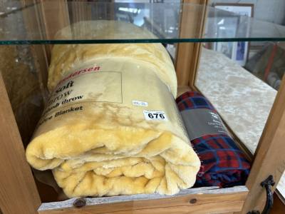 THROW + BLANKET