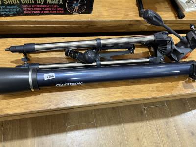 CELESTRON ASTROMASTER TELESCOPE + STAND