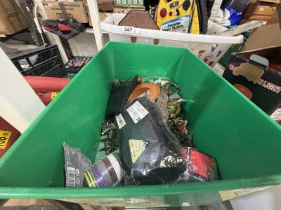 BOX OF TOYS ETC