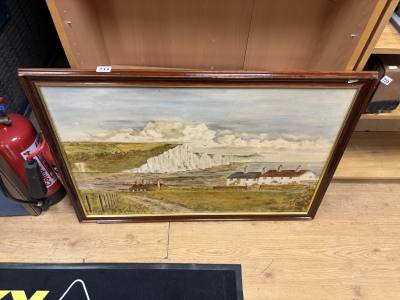 LANE SIGNED OIL