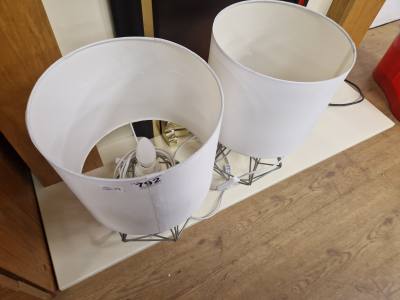 PAIR OF TABLE LAMPS