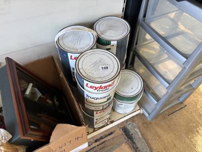 7 X TUBS OF MASONRY PAINT