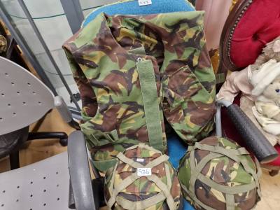 BODY ARMOUR + 2 HELMETS