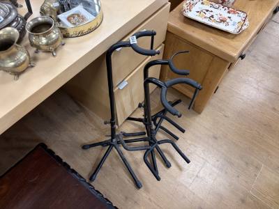 3 X GUITAR STANDS
