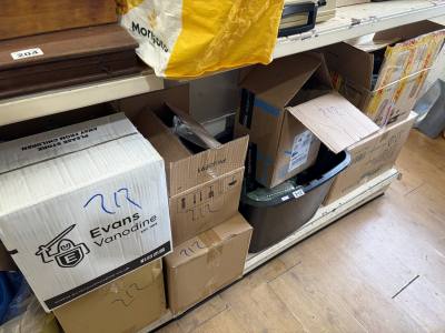 9 X BOXES OF VINTAGE BOTTLES