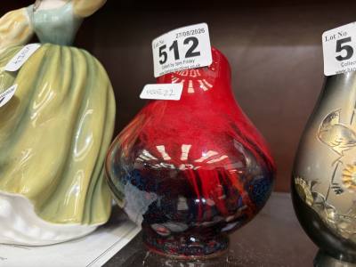 ROYAL DOULTON FLAMBE VASE