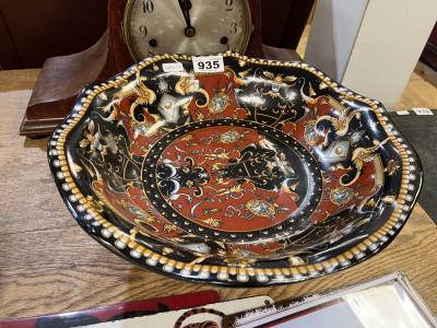 ITALIAN STUDIO POTTERY COMPORT BOWL