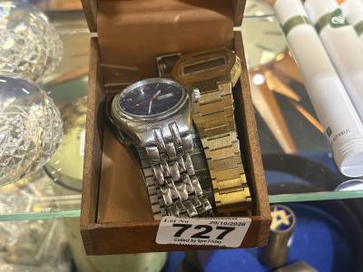 BOX OF WATCHES