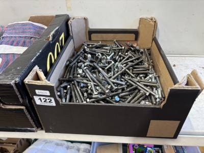 BOX OF NUTS + BOLTS