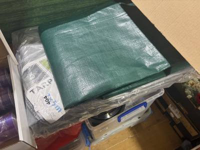 2 X TARPAULINS