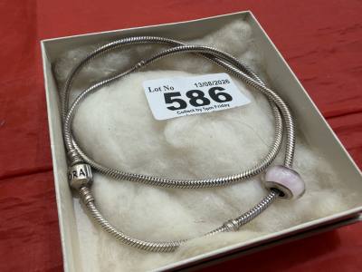 PANDORA SILVER NECKLACE