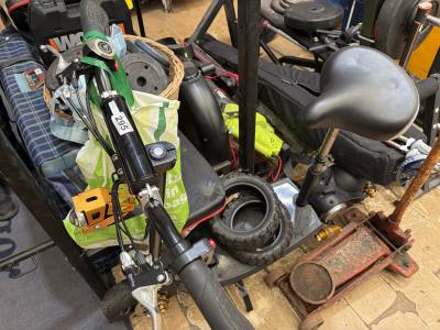 ELECTRIC BIKE + CHARGER (KEY IN OFFICE)