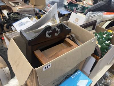 BOX OF WALL CLOCKS