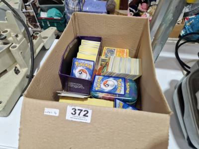 BOX OF POKEMON CARDS