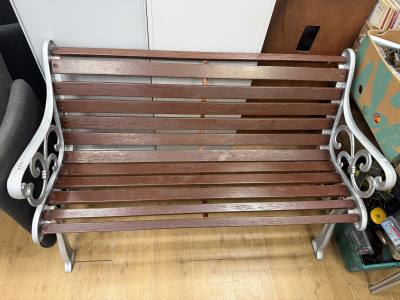 CAST END GARDEN BENCH