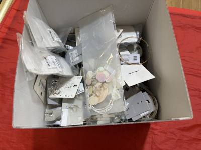BOX OF DRESS JEWELLERY