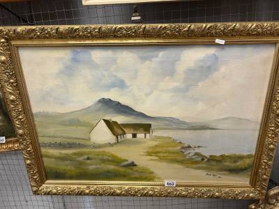 BERTIE HIGGINS OIL ON CANVAS