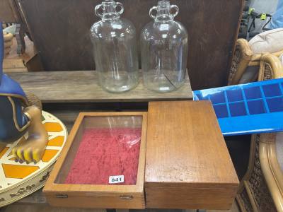 2 X DEMI JUGS + 2 X CASES/BOXES