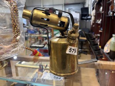 BRASS MONITOR BLOW LAMP
