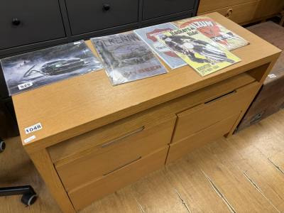 OAK TV CABINET