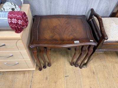 MAHOGANY TABLE NEST