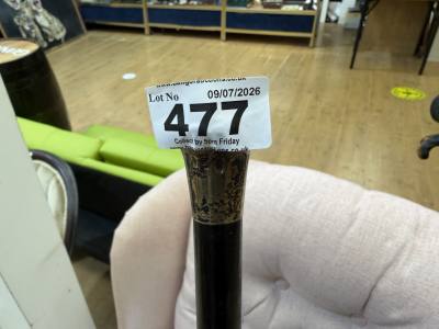 SILVER TIP WALKING STICK