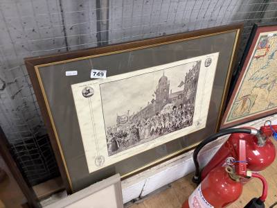 JOHN CAREY BELFAST VOLUNTEERS PRINT