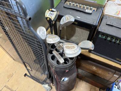 GOLF BAG + CLUBS