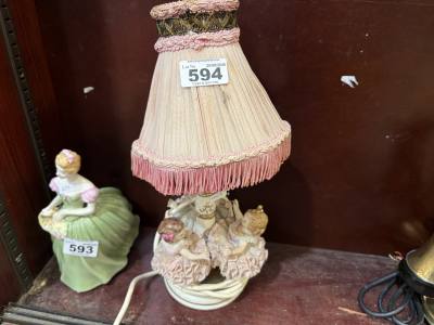 DRESDEN FIGURE LAMP (REWIRE)