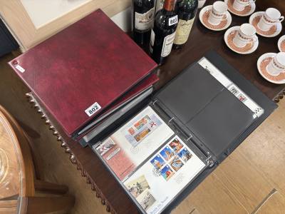 4 X ALBUMS OF FIRST DAY COVERS
