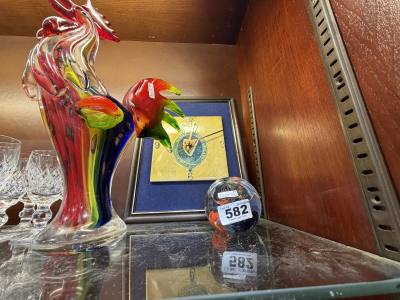 R.U.C CLOCK + PAPERWEIGHT