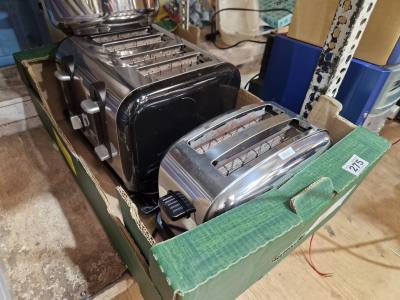2 X TOASTERS
