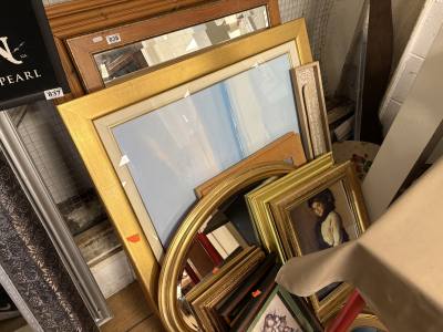 LOT OF PRINTS + MIRRORS