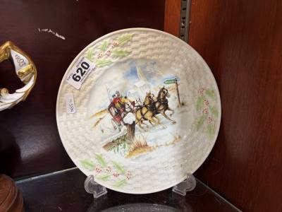 HP LTD BELLEEK PLATE