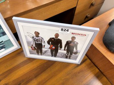 3 X SIGNED F1 PHOTOS