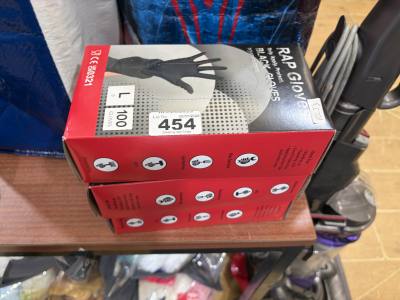 3 X BOXES OF GLOVES