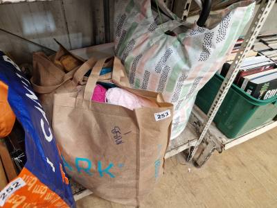 2 X BAGS OF WOOL
