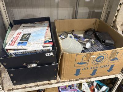 2 X BOXES OF MAPS + ODDS