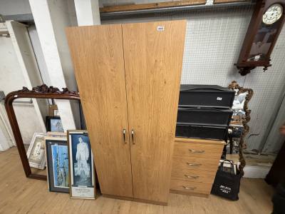 LAMINATE WARDROBE + DRAWER CHEST