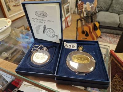 2 X DALVEY POCKET WATCHES