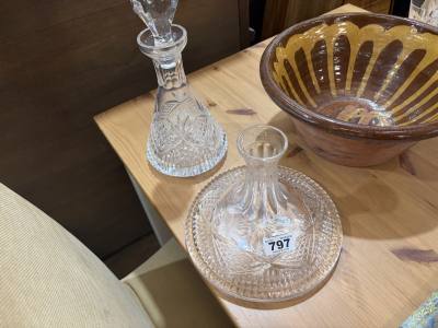 2 X TYRONE DECANTERS