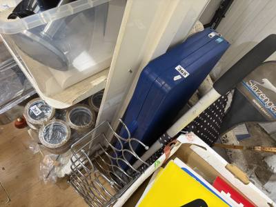PICNIC TABLE, SHOP TROLLEY + ODDS