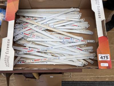 BOX OF SAW BLADES